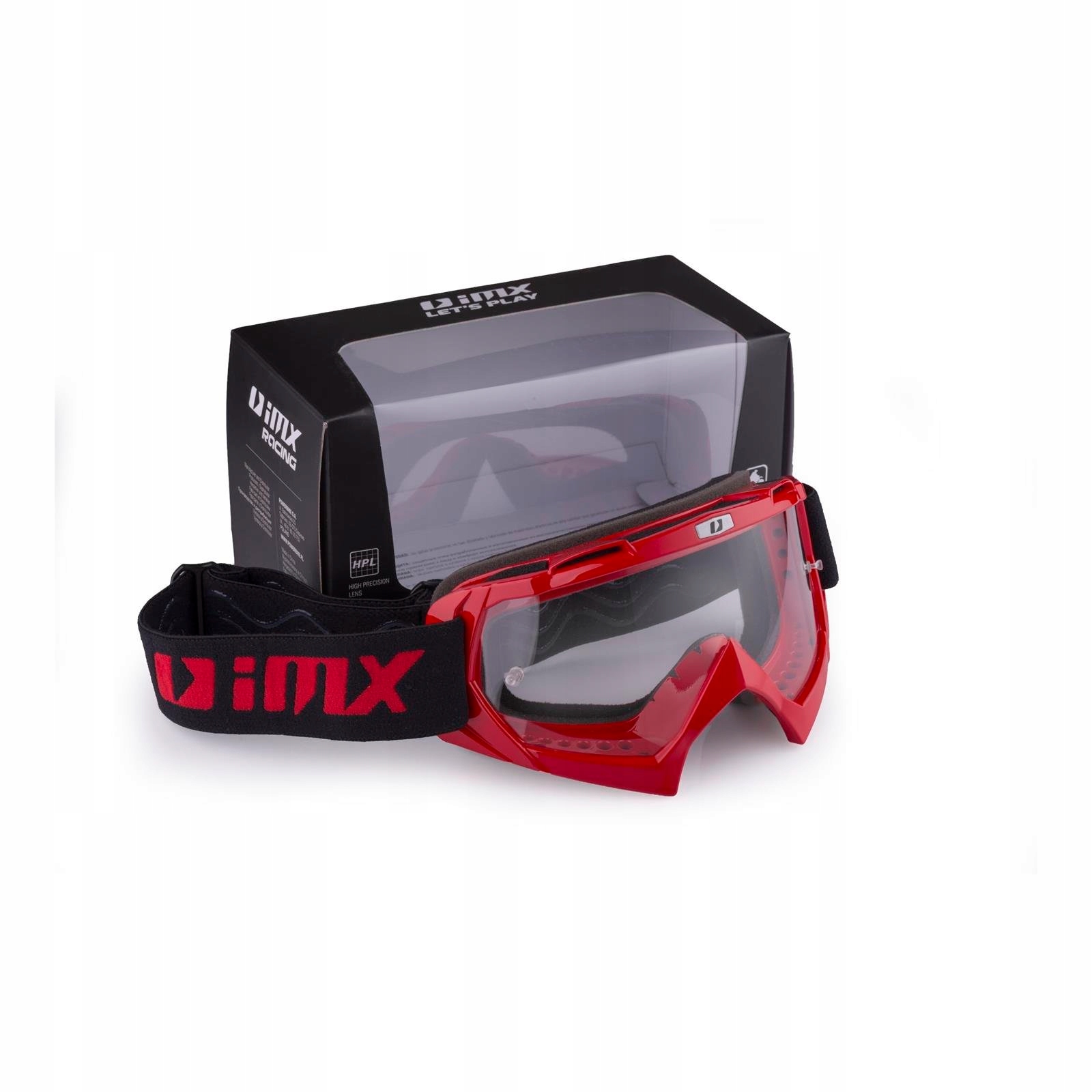 Gogle Imx Mud Red - Szyba Clear • Opinie - Allegro