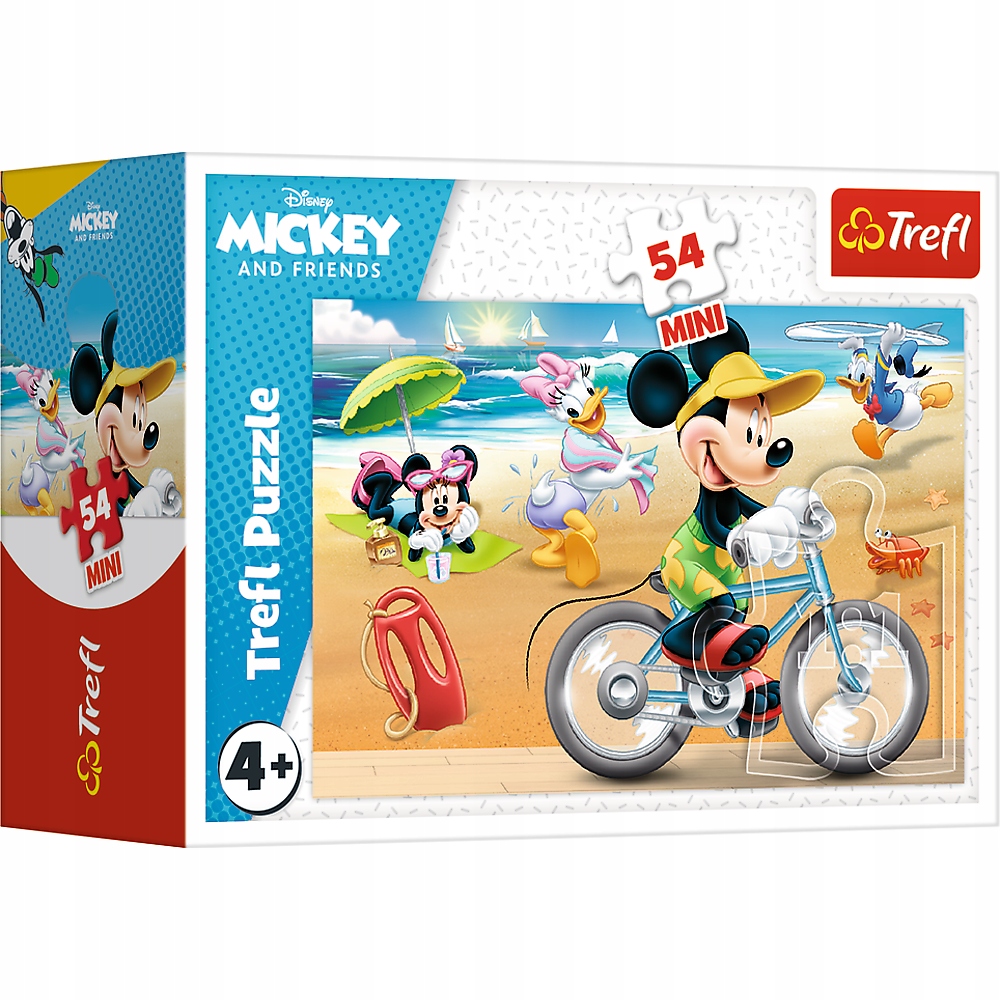 

Mickey I Przyjaciele Puzzle Trefl Mini 54 el 19712