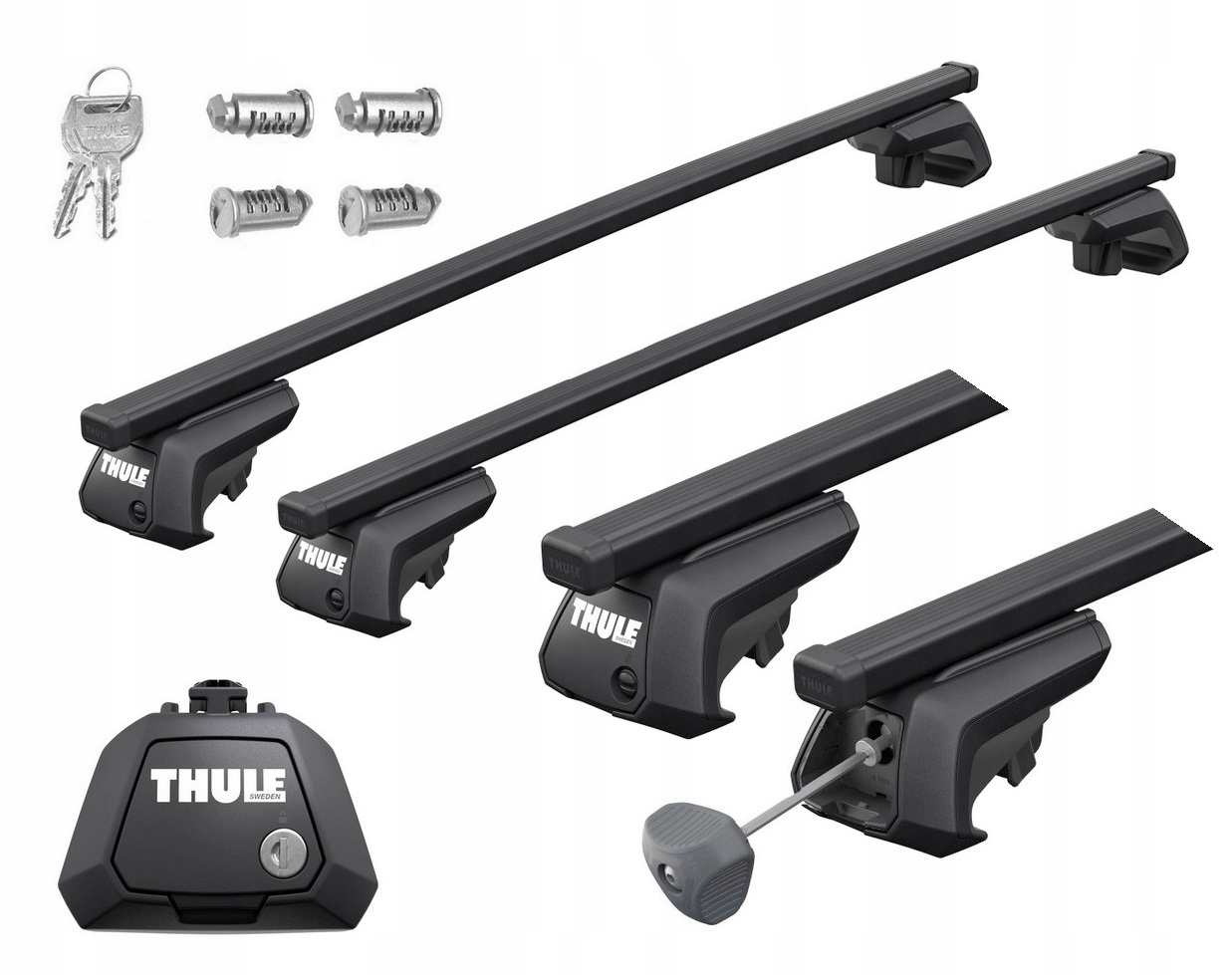 Багажник на дах Thule Evo SUBARU FOSRESTER 08-12R