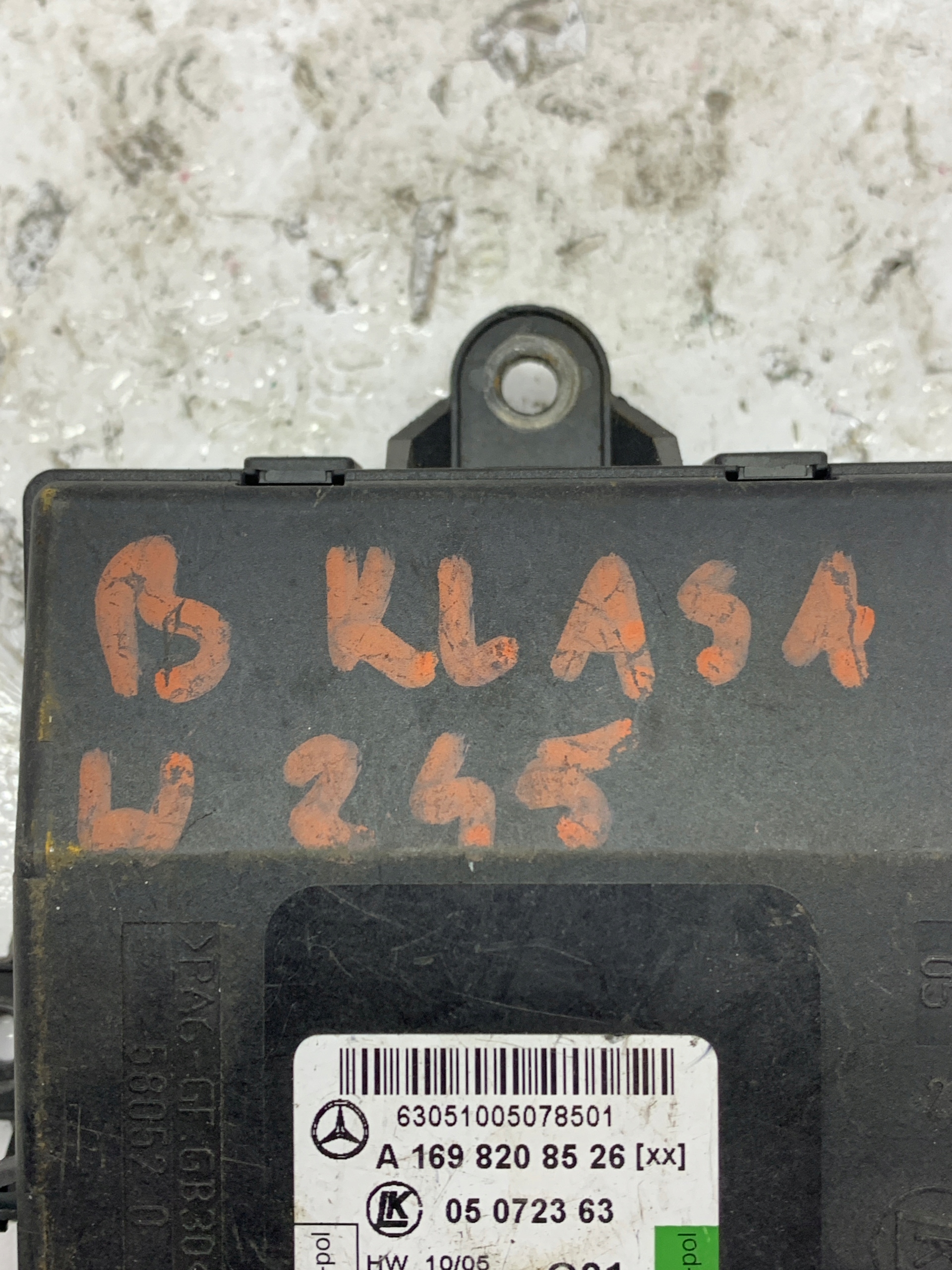module control unit door A1698208526 MERCEDES