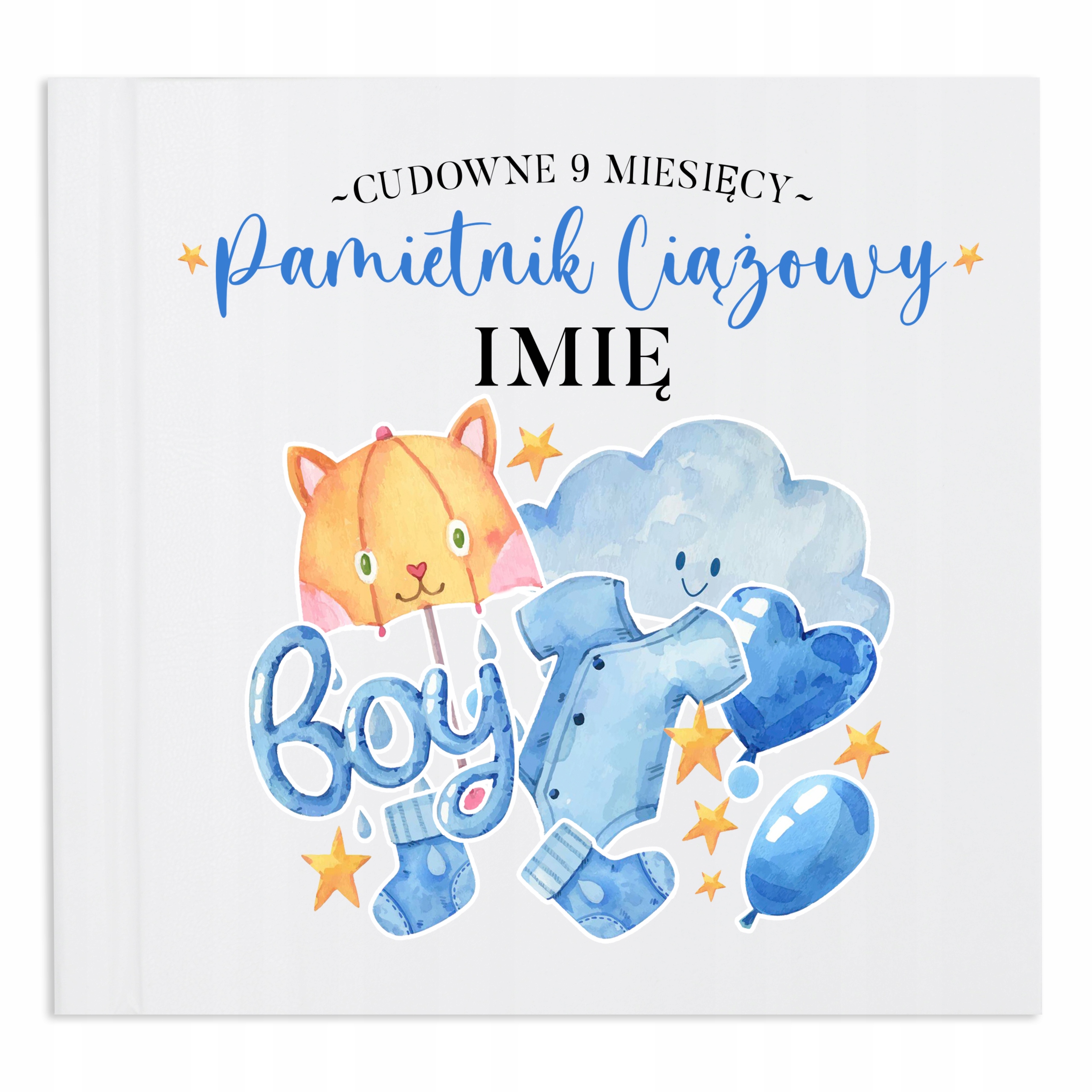 Album Pamiętnik Ciąży Dla Przyszłej Mamy BOY MIĘ