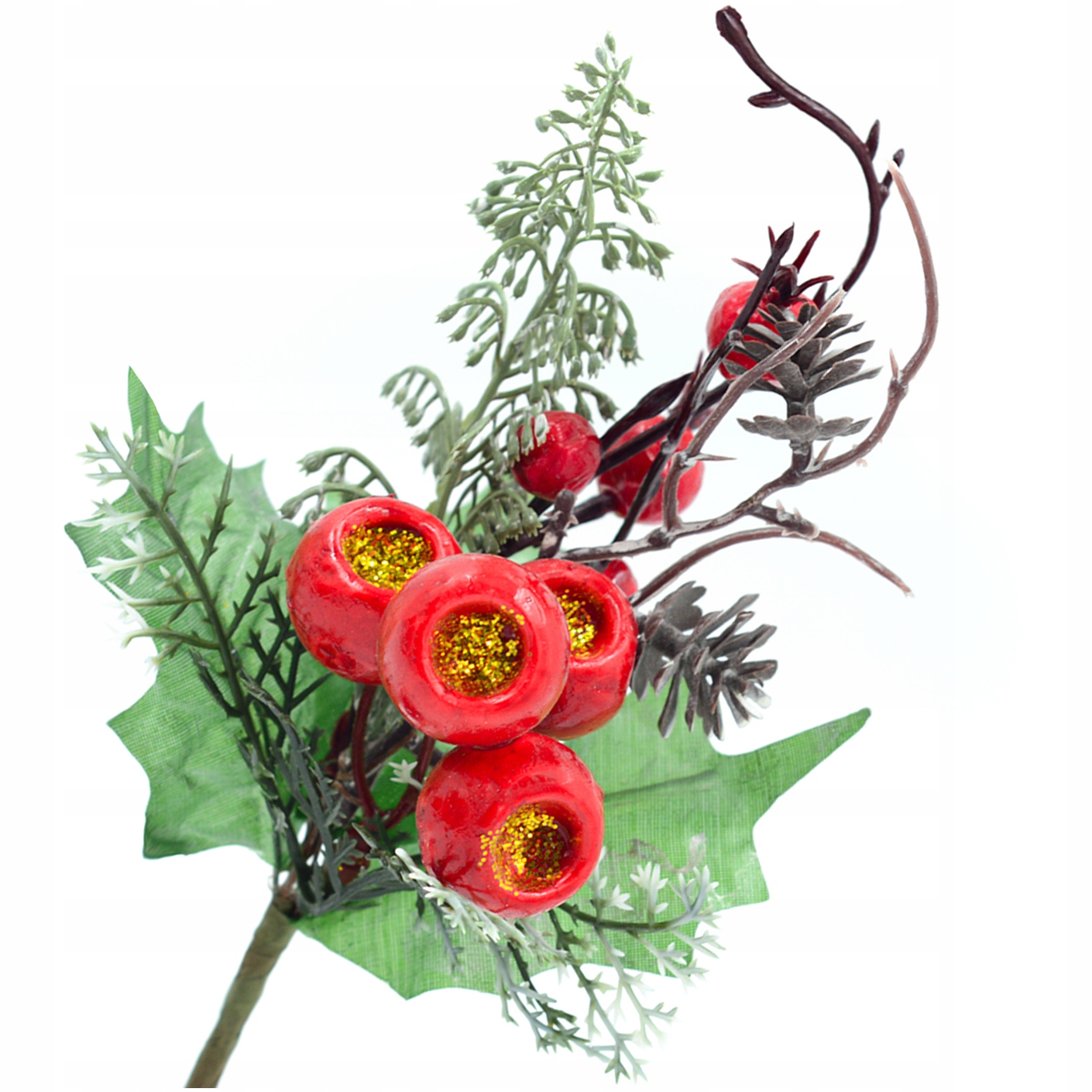 

Stroik Świąteczny Bożonarodzeniowy Gałązka Zimowa