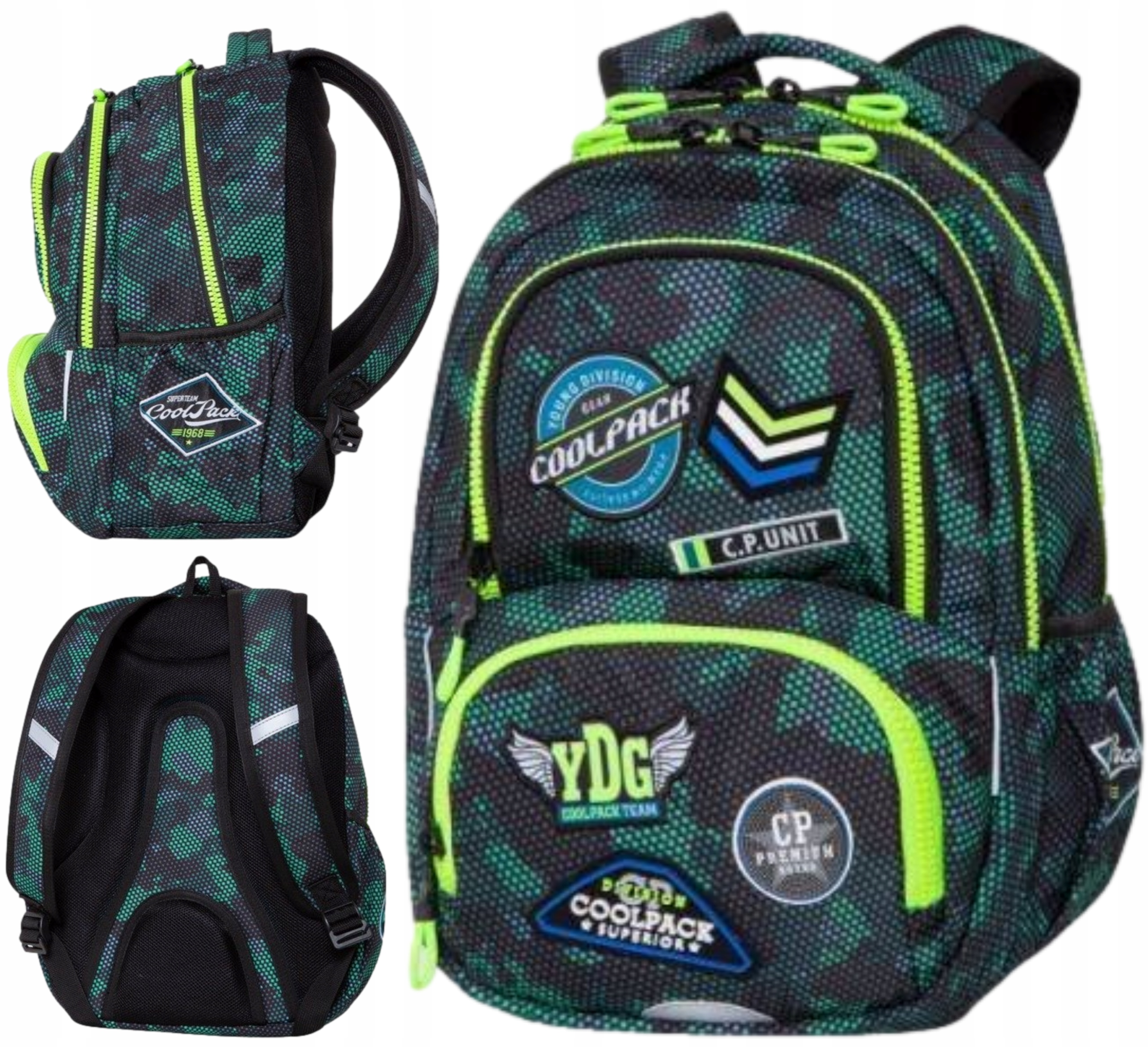 

CoolPack Plecak Szkolny Młodzieżowy spiner