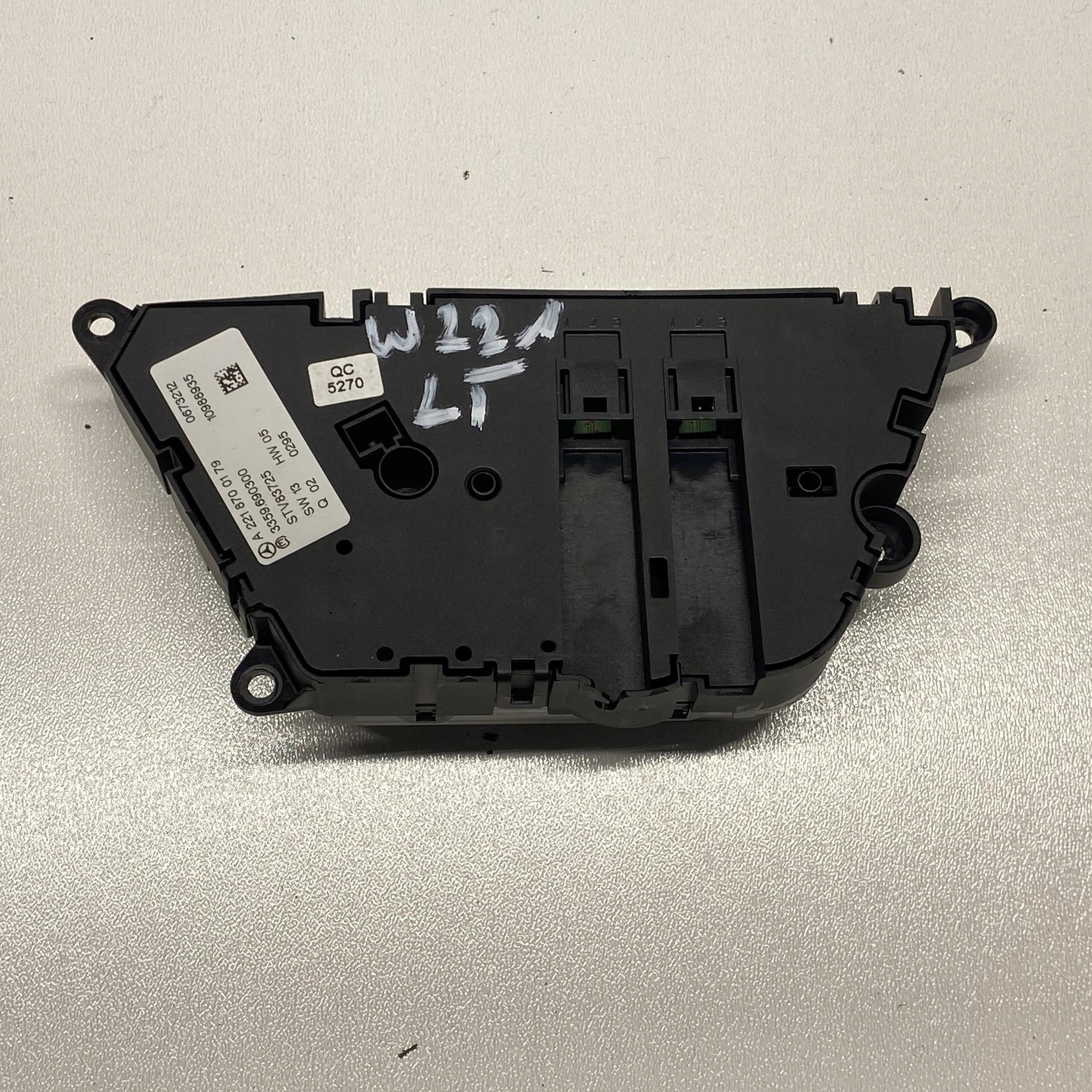 PANEL SITZ rechts hinten MERCEDES S W221 LIFT A2218700179