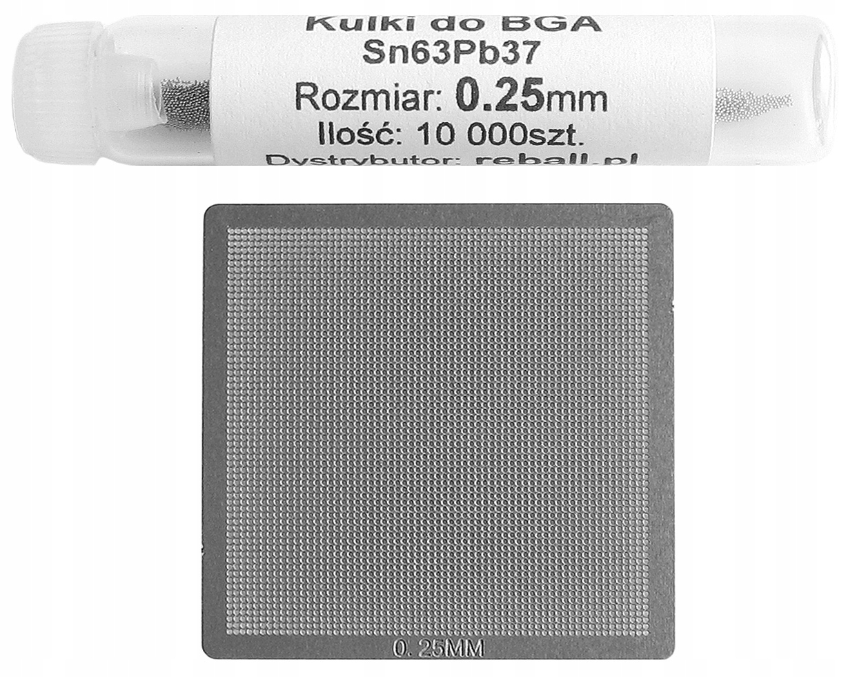 

Sito Uniwersalne Bga 0.25mm 0,25mm+KULKI Reballing