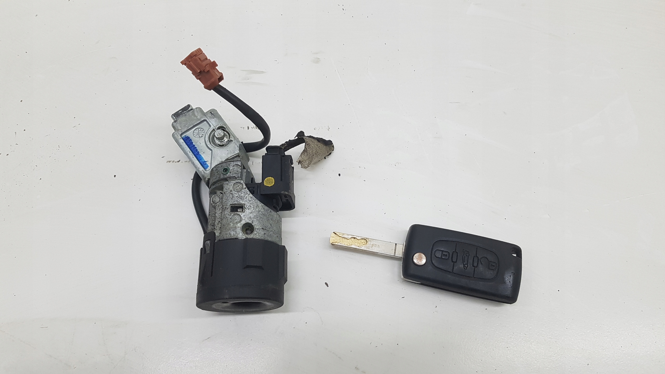 ignition Z KLUCZYKIEM PEUGEOT 407
