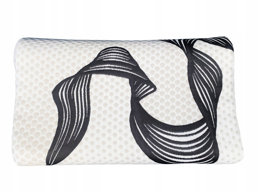 Polštář profilovaný 60x35x12 cm Visco v arganovém potahu