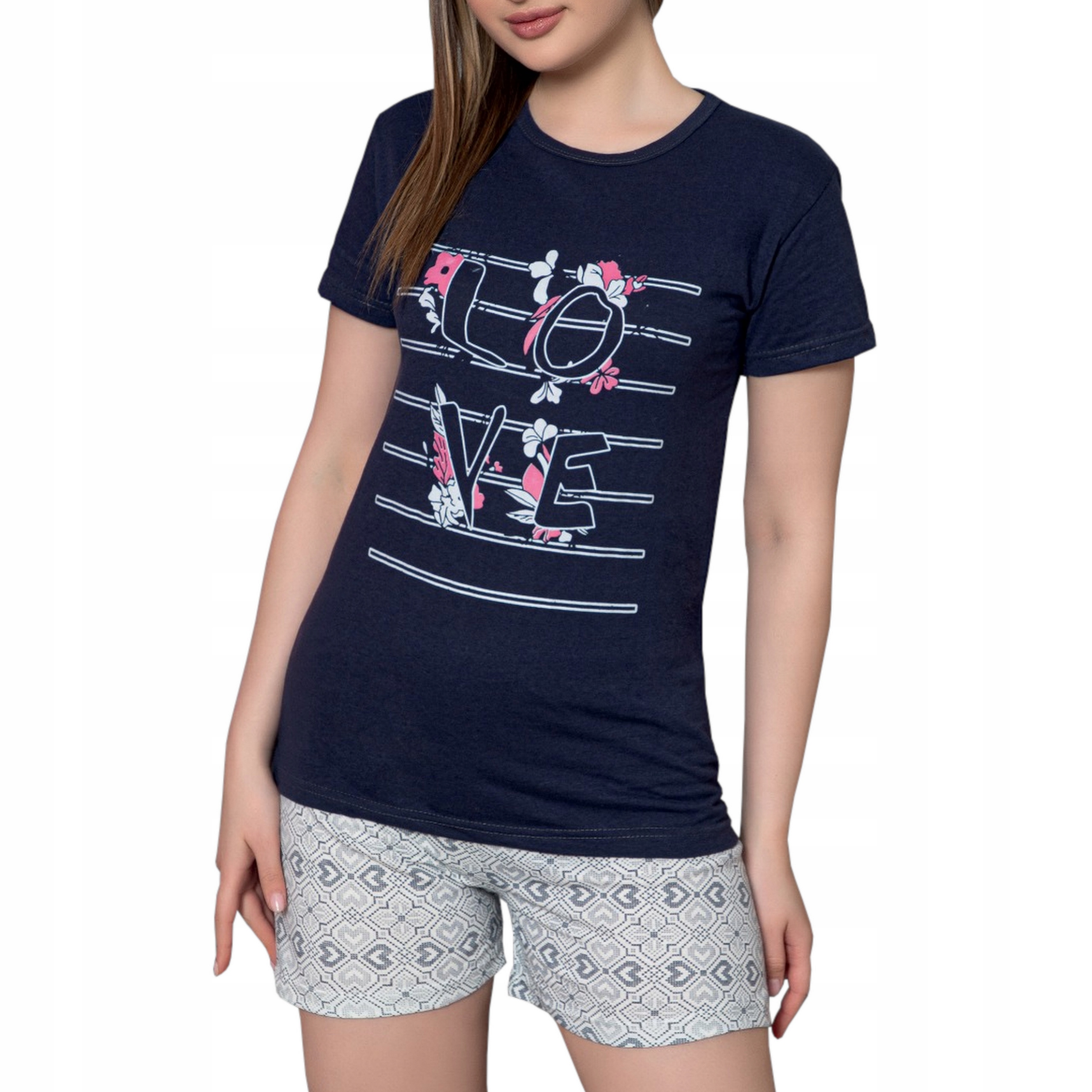 PIŻAMA MŁODZIEŻOWA MAŁA ZANIŻONA ROZMIARÓWKA - S