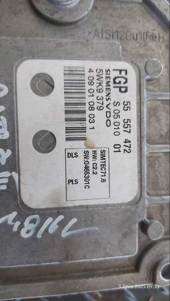 control unit OPEL ASTRA H 1.8 55557472