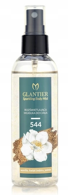 GLANTIER 544 (+GRATIS) ROZŚWIETLAJĄCA MGIEŁKA DO CIAŁA 100 ml