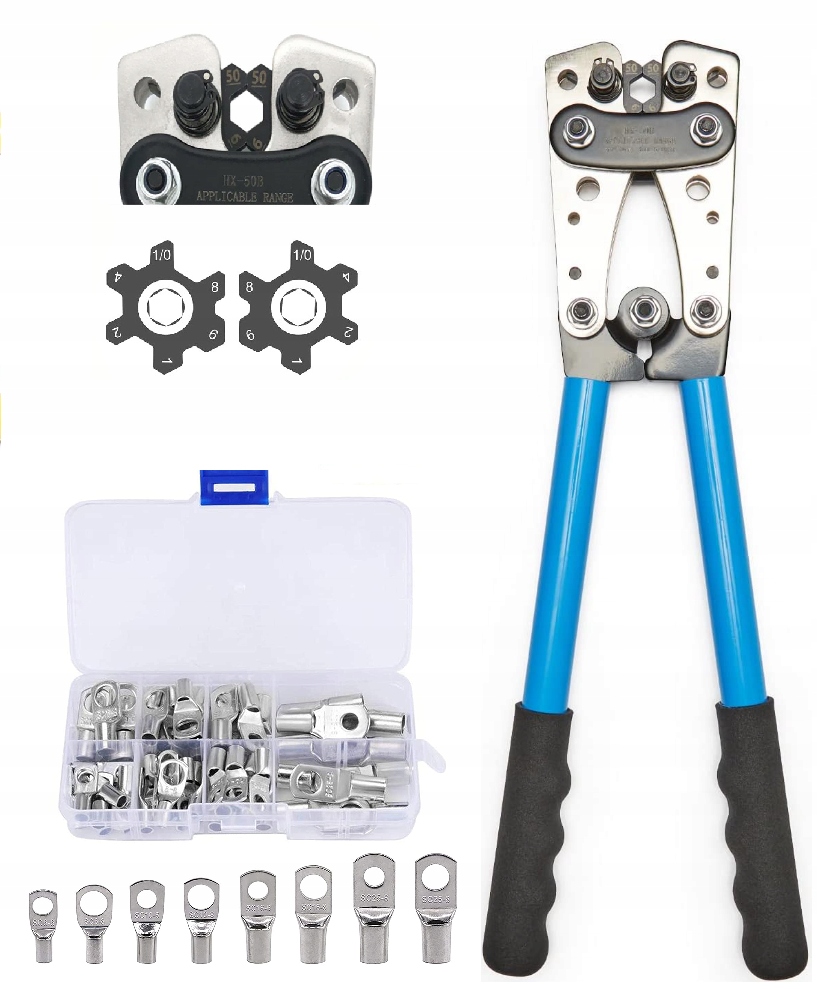 Svěrák Koncovek Kabelů Pro Pražské Pouzdro 6-50 mm2 60 zakončení