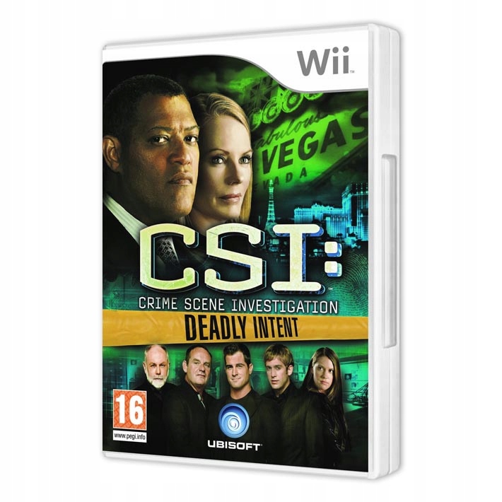 CSI CRIME SCENE INVESTIGATION DEADLY INTENT Wii