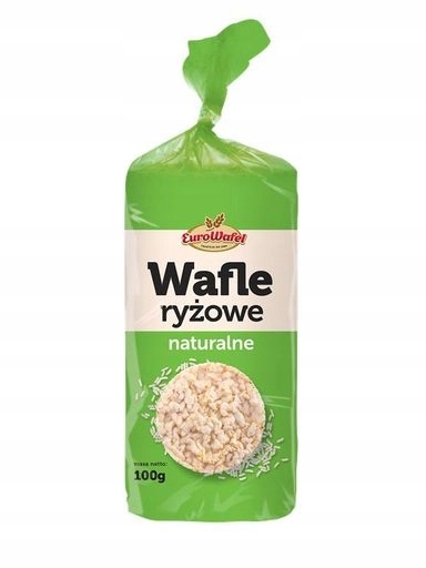 Levně 13 x Eurowafle Přírodní rýžové oplatky 100 g
