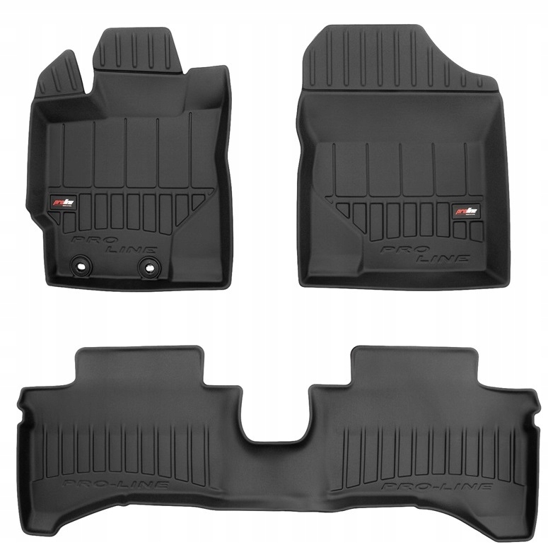 Gumové Koberce Toyota Yaris 3 Hybrid 2011-2020 Korytka 3D