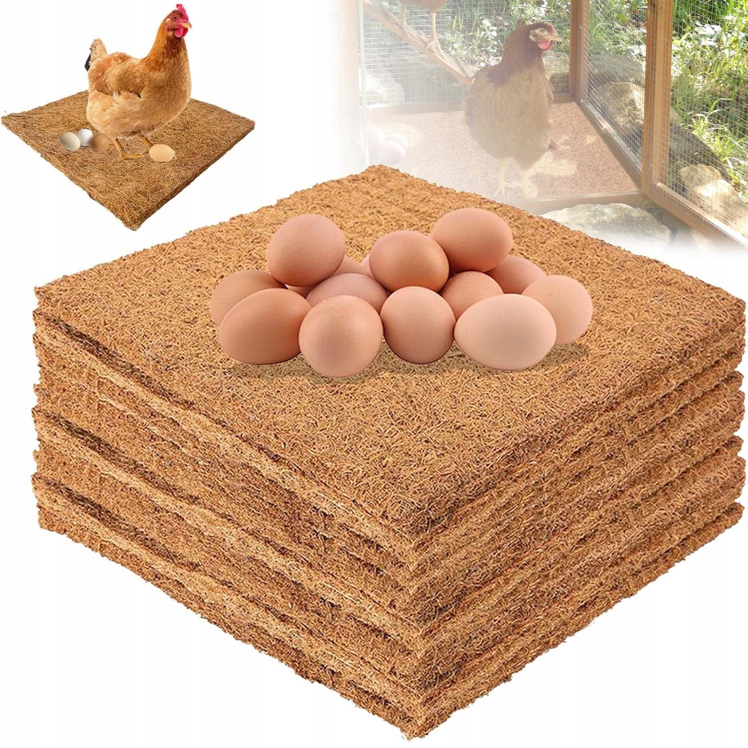 Levně Kokosová Podložka Matrace Pelíšek Pro Přepravka Klec Pro Kočky Kuře