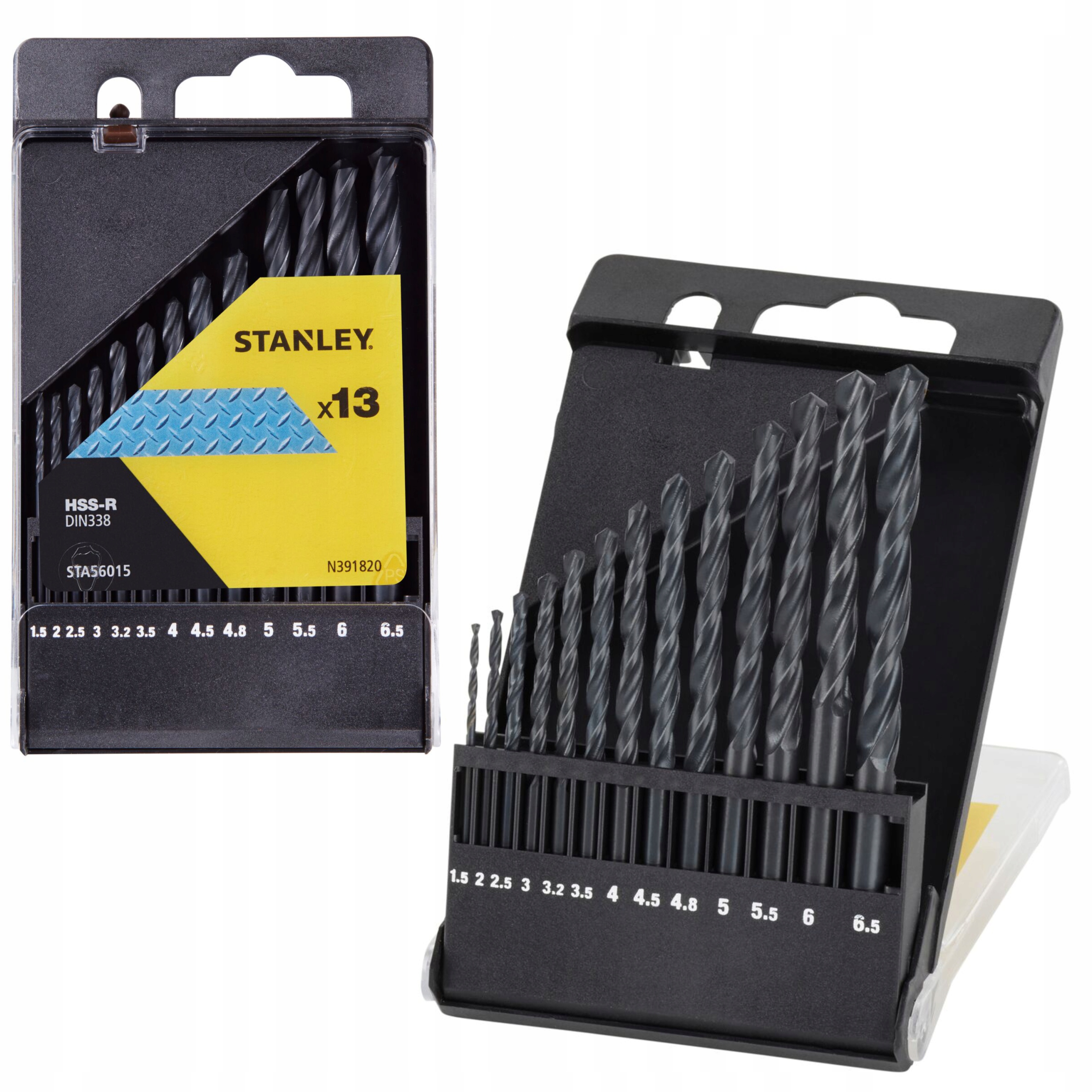 

Stanley STA56015 Zestaw Wierteł Do Metalu 13SZT