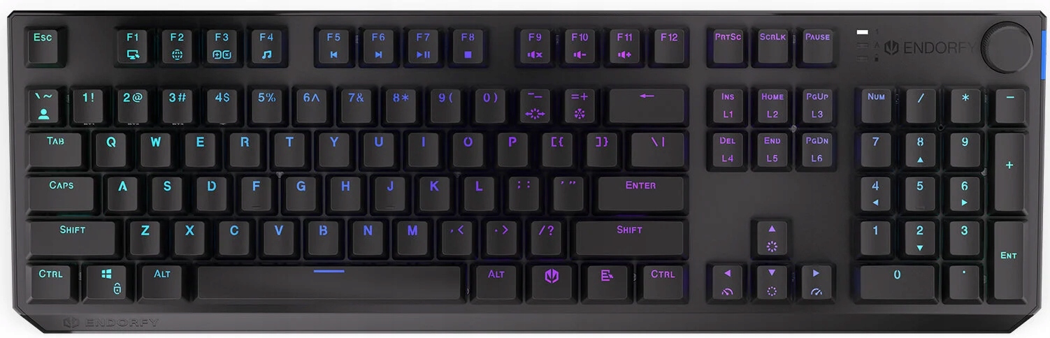 Klávesnica Endorfy Thock Kailh Box Red Wireless