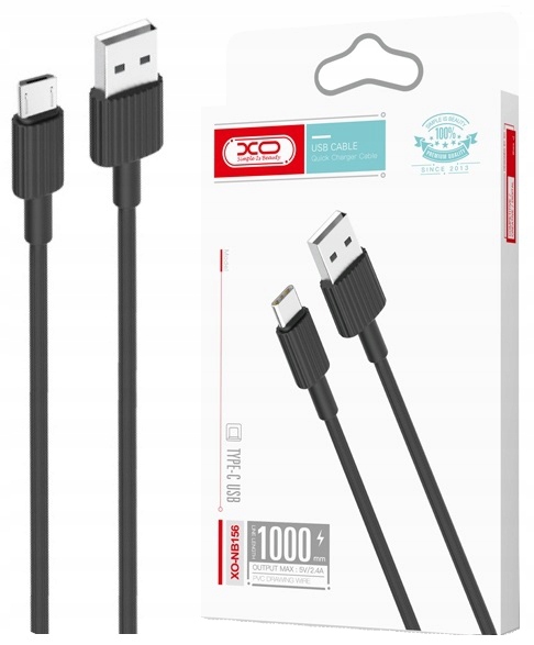 Kabel Micro USB do Ładowarki Telefonu Przewód 1m