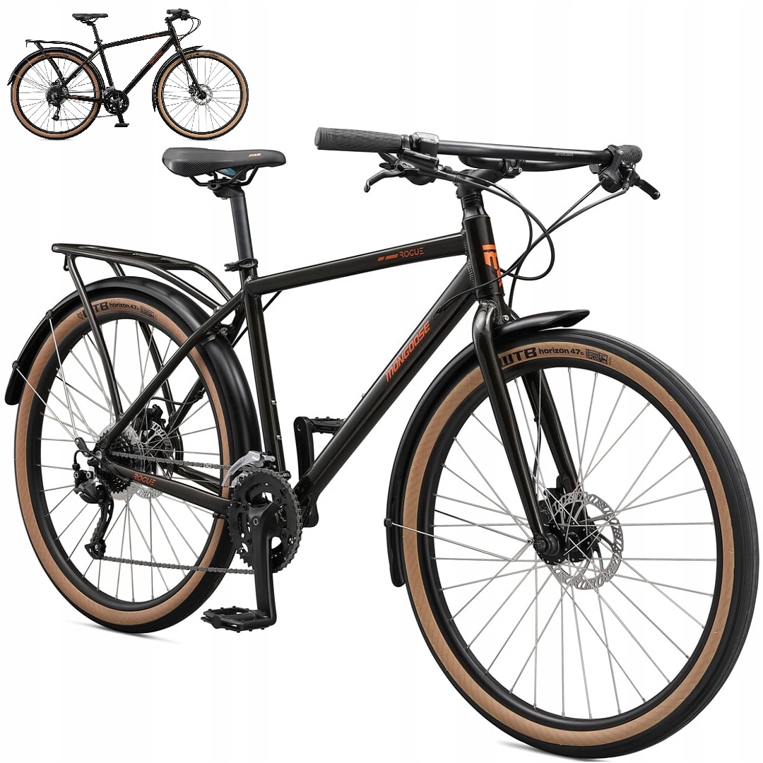 Rower trekkingowy, miejski Mongoose Rogue 27,5" M 19"