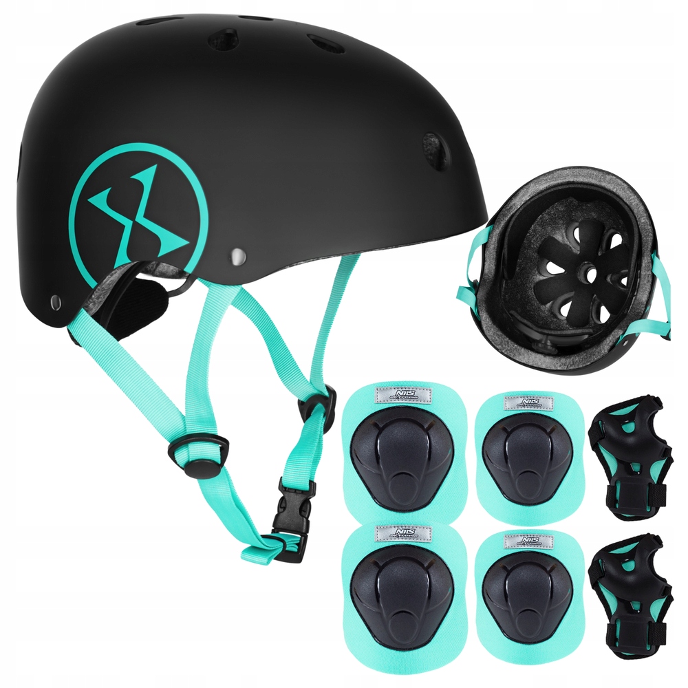Helma s regulací Oříšek chrániče Sada na kolečkové brusle Kolo Skateboard