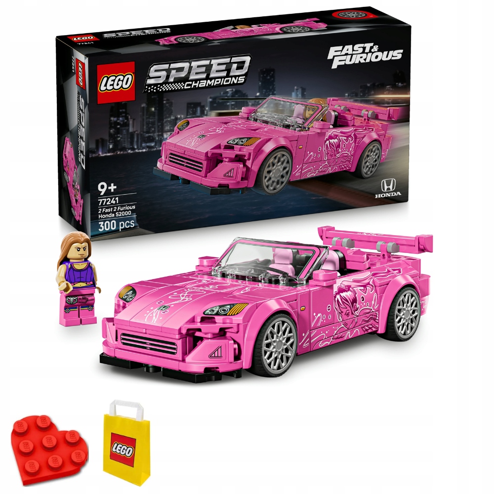 Lego Speed Champions 77241 Honda S2000 z filmu Příliš rychlí, příliš zběsilí
