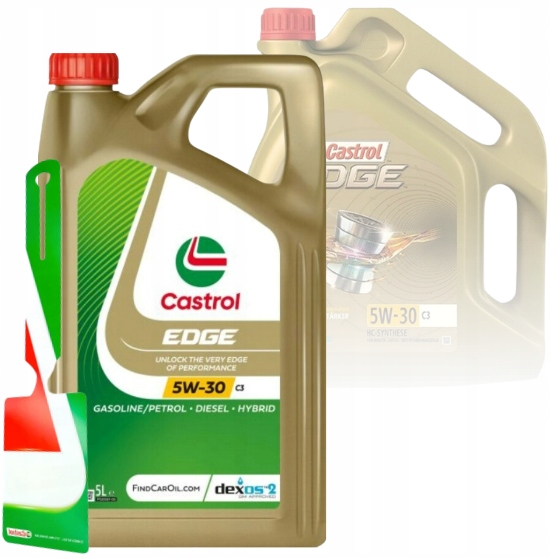 Olej Castrol Edge Titanium C3 5W30 5L Zawieszka Mb 229.31 Mb 229.51