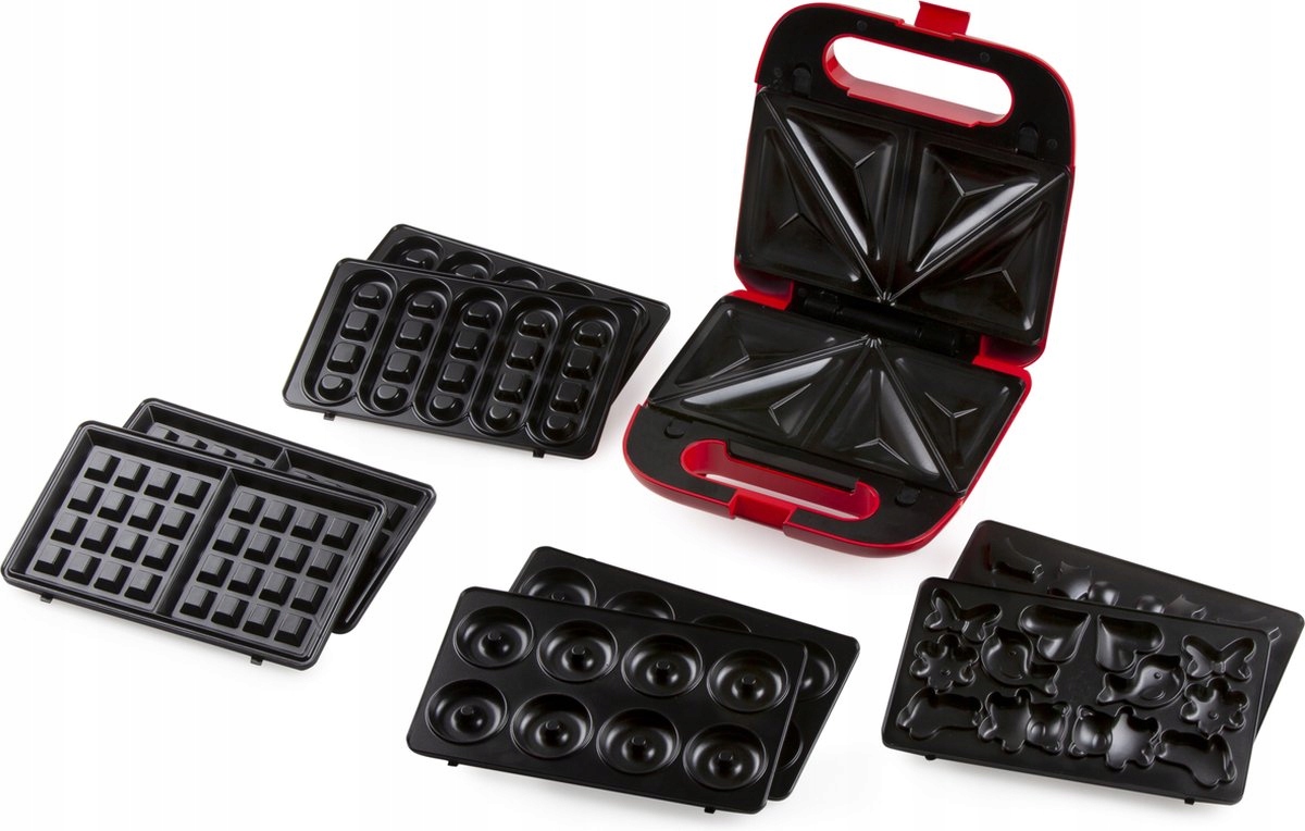 

Domo DO9242W snackmaster 5w1 toster, grill donut