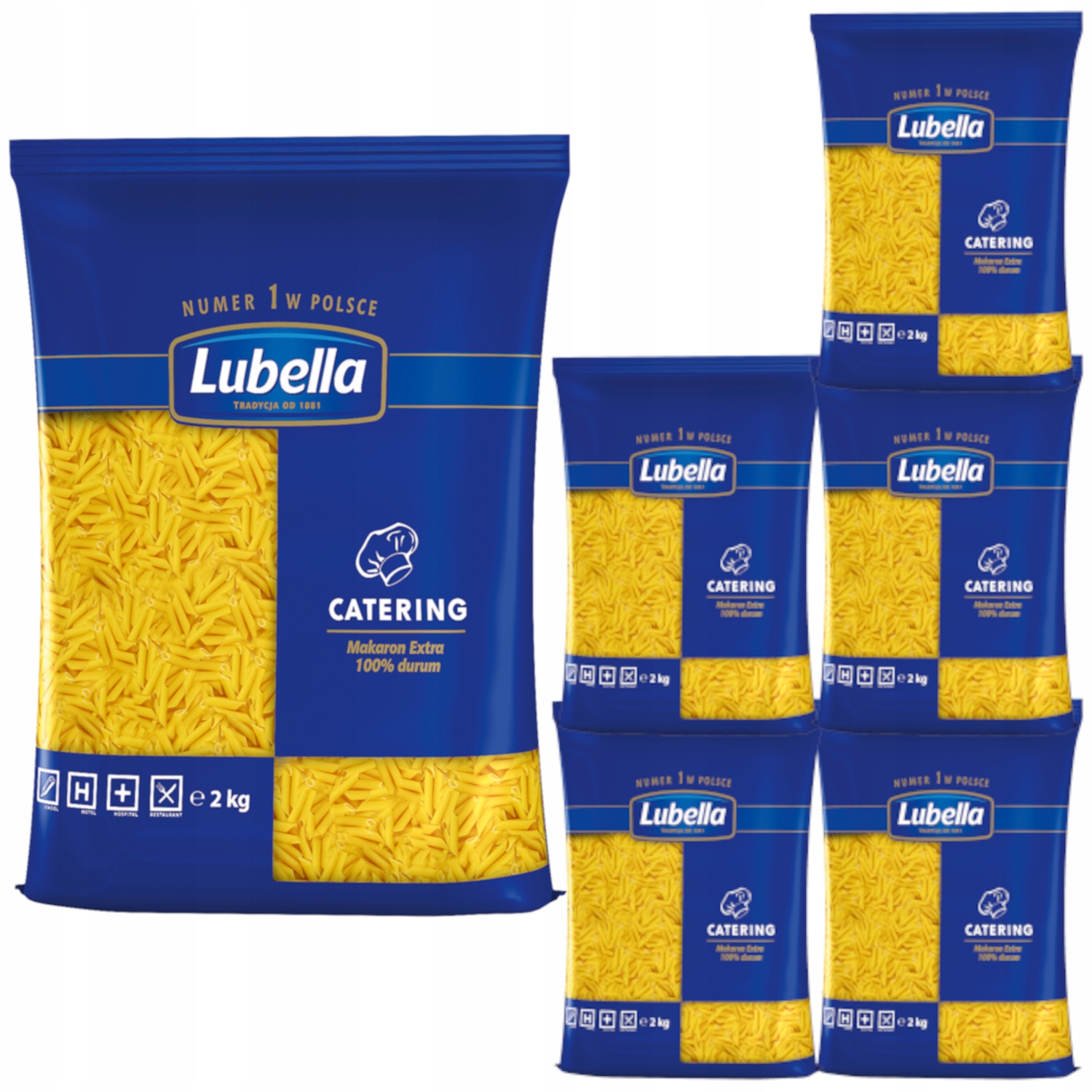 Makaron Penne Lubella Catering 6x2kg