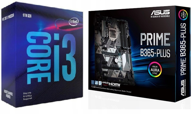 intel i3 9100F + ASUS PRIME H310M-E R2.0