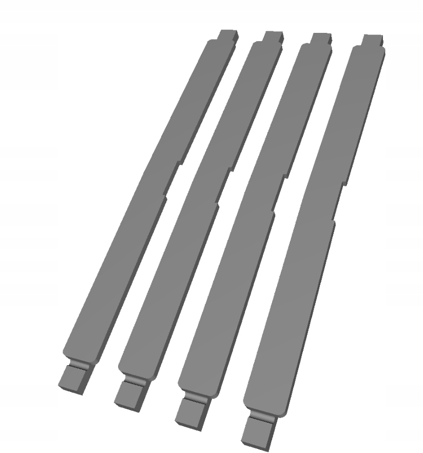 4x ZAŚLEPKA LISTWY DACHOWEJ ASTRA H ZAFIRA SREBRNE NIE ODKSZTAŁCAJĄ SIĘ Numer katalogowy części unlimited77_astra_h