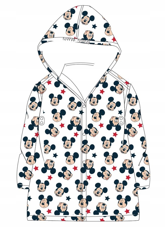 

Płaszcz Przeciwdeszczowy Myszka Mickey 110/116