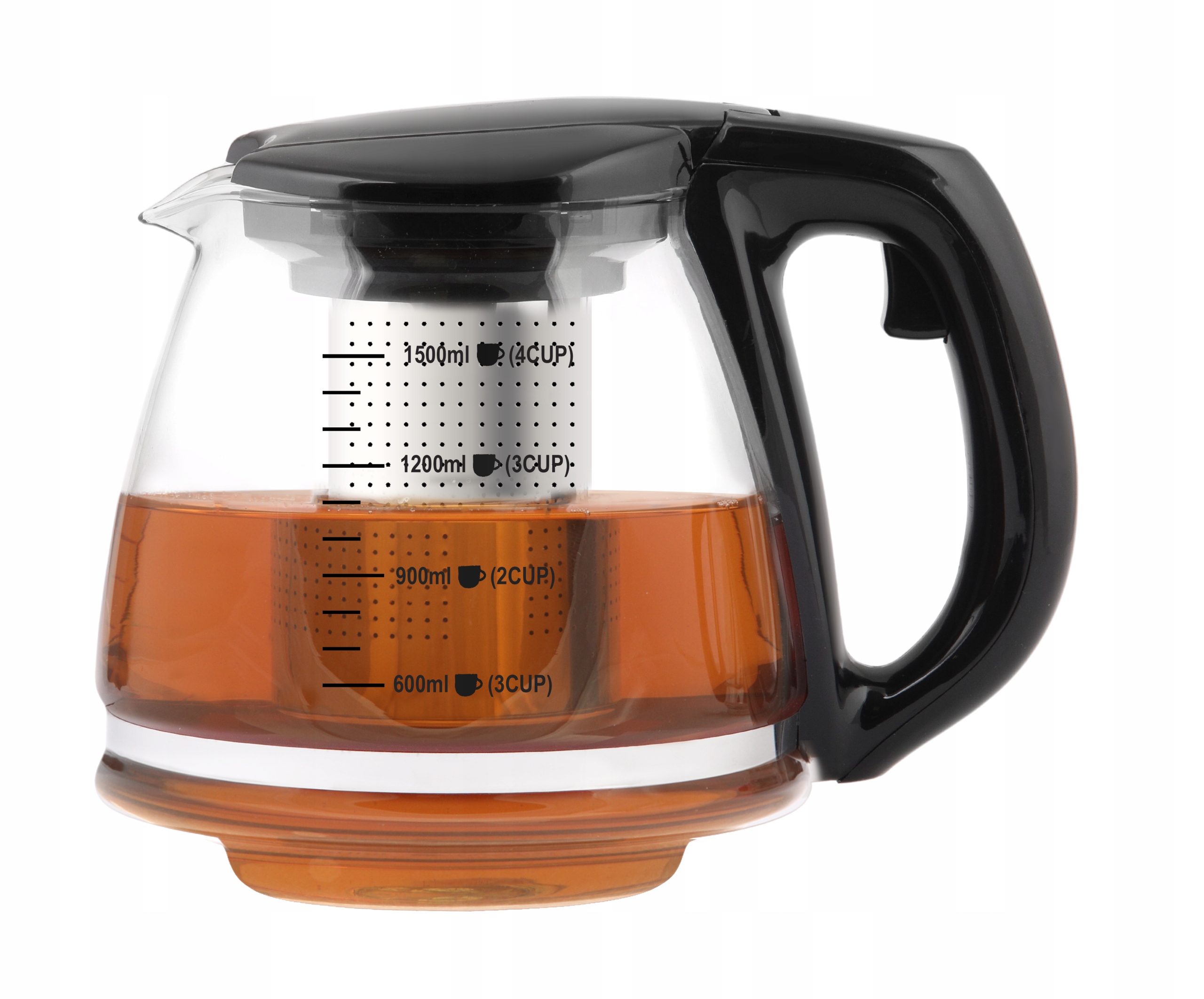 Dzbanek z zaparzaczem do herbaty kawy 1,5l sitko