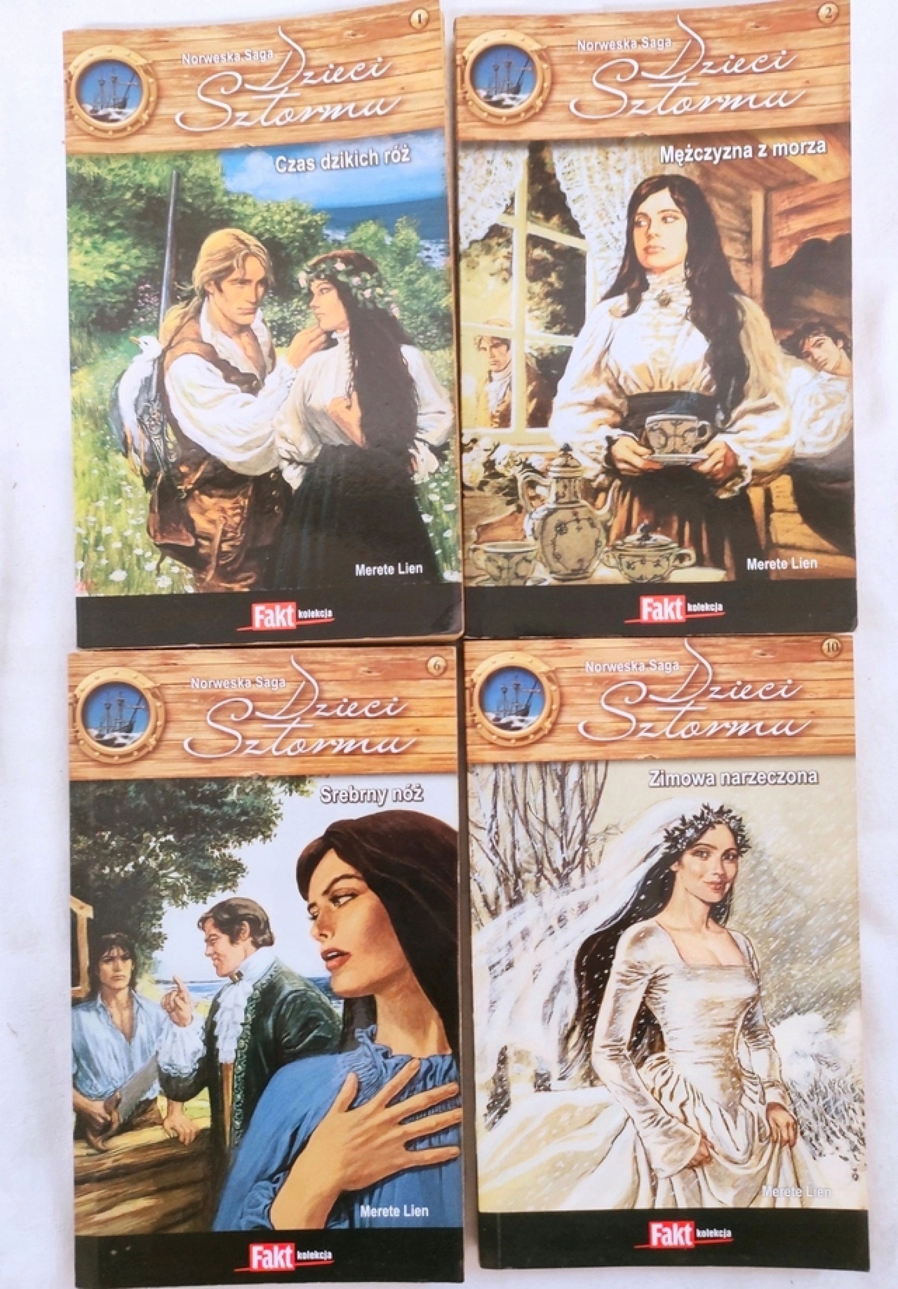 10x NORWESKA SAGA DZIECI SZTORMU MERETE LIEN