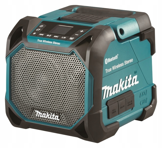 Makita Aku přehrávač s Bluetooth, Li-ion Cxt 10,8/12V,LXT14,4/18V DMR203