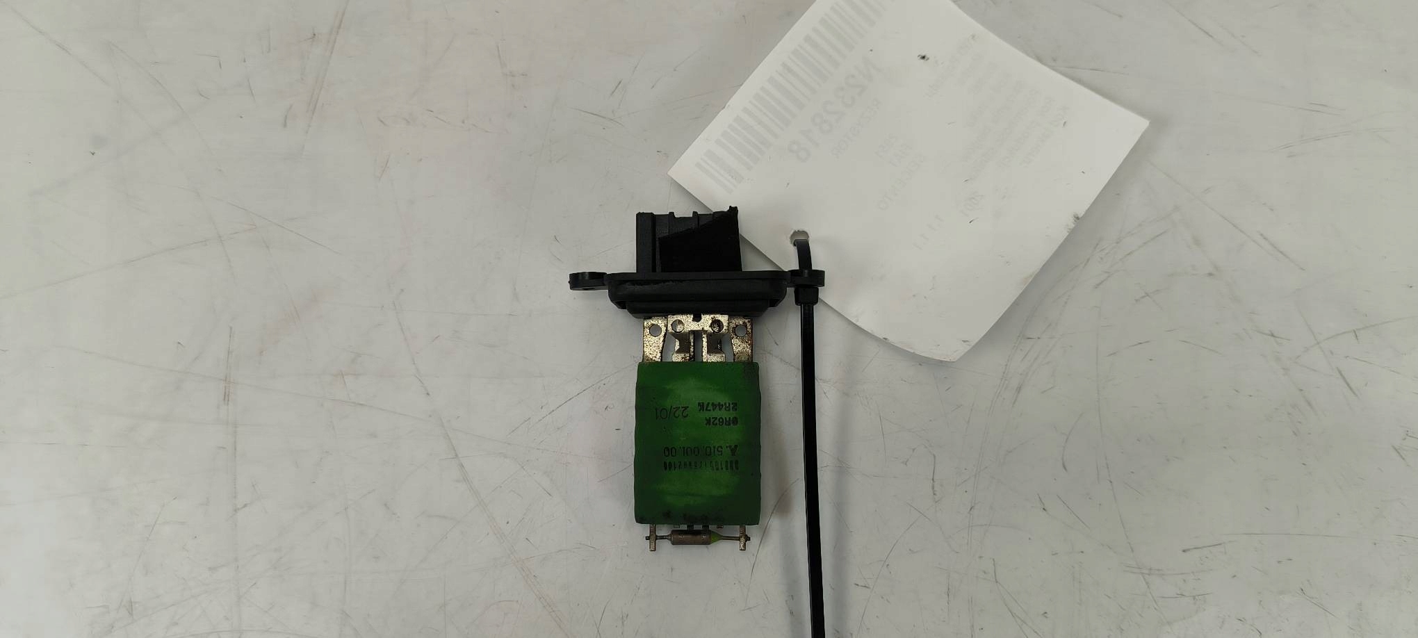 resistor, rheostat, regulator A51000100 FIAT SEICENTO