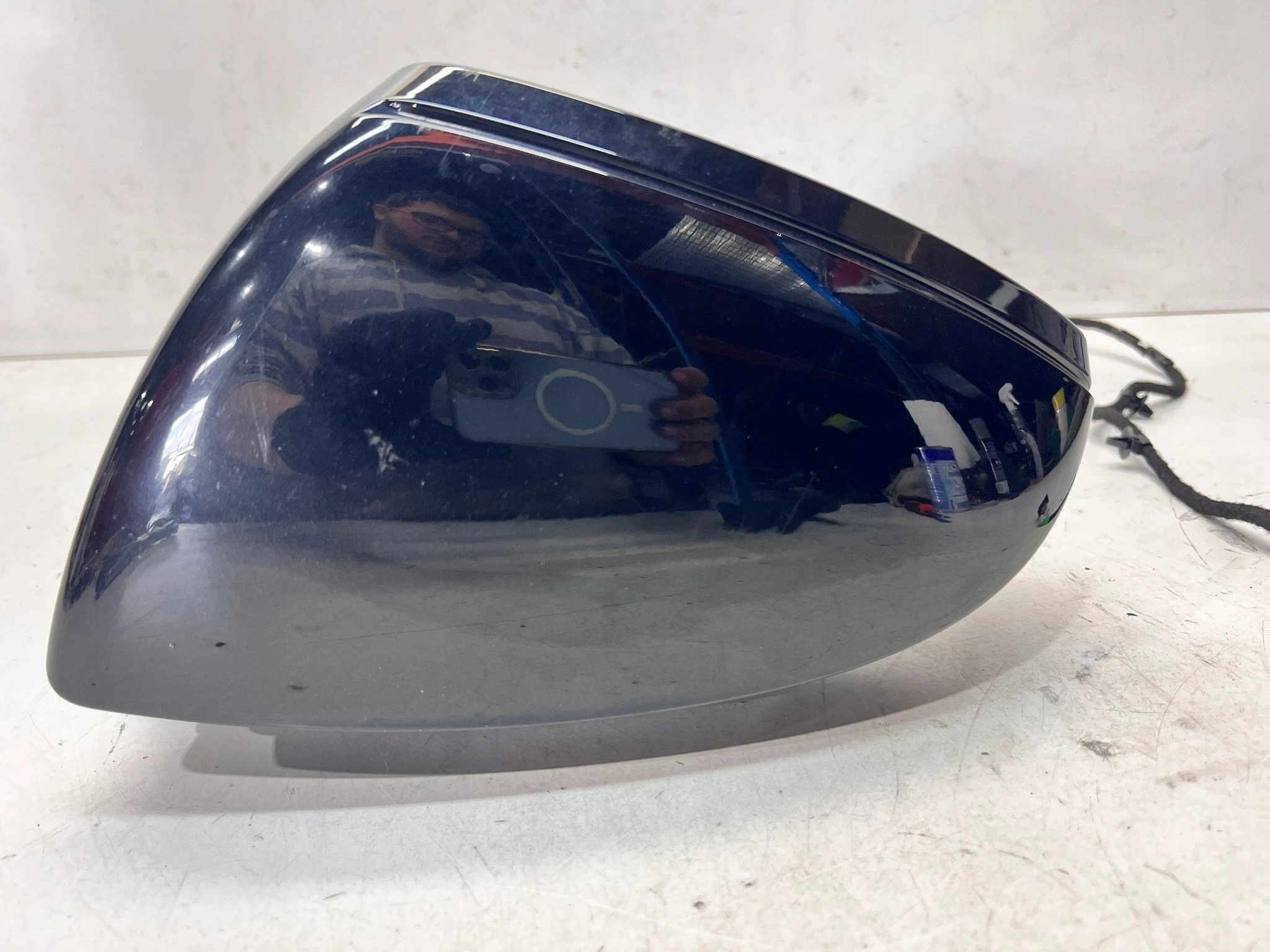 mirror exterior left AUDI A6 C8 LY9T 4N1857527B