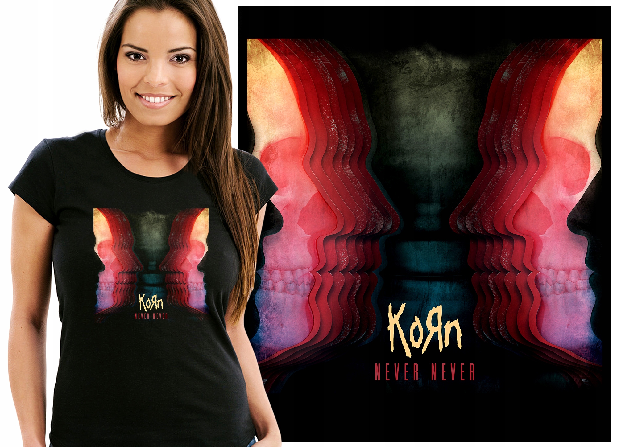 

Korn Davis Welch Paradigm Shift Koszulka Damska M