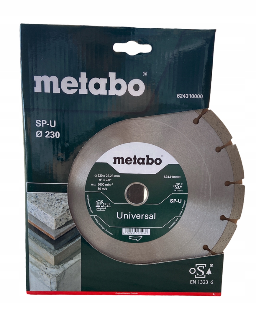 

Metabo Tarcza Diamentowa 230×22,23MM Do Betonu