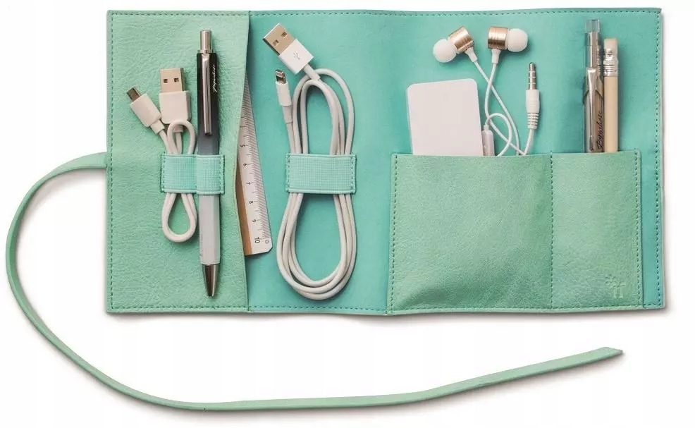 Bookaroo Travel Tech-Tidy Organizer podróżny mięta. If
