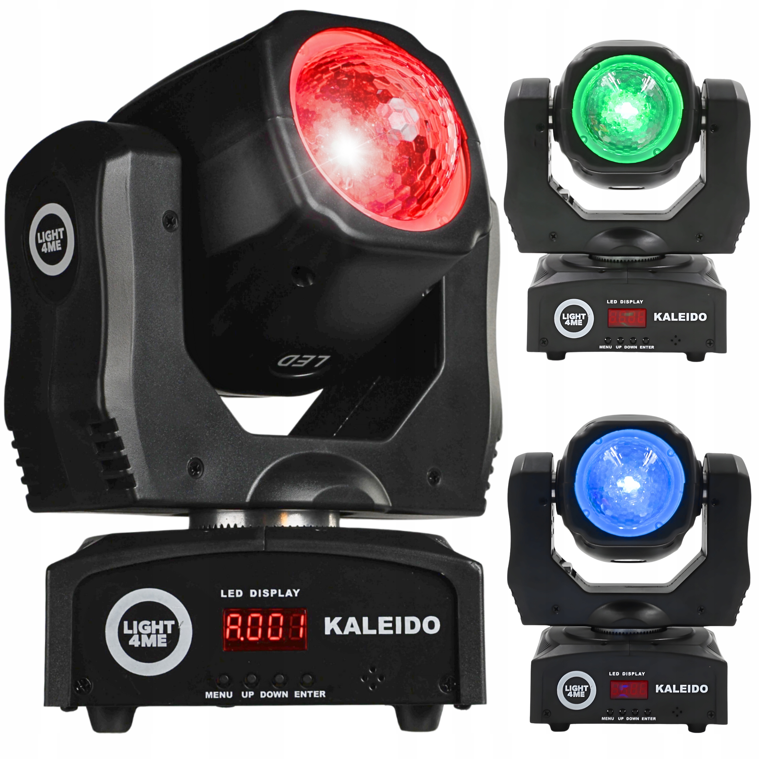 Pohyblivá Hlava Led Scénické Osvětlení Kaleido 10W Rgbw Led 4v1