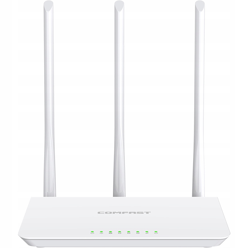 WiFi router Comfast 300Mb/s 2.4GHz 3 Antény 4x Lan Wps Bezdrátový