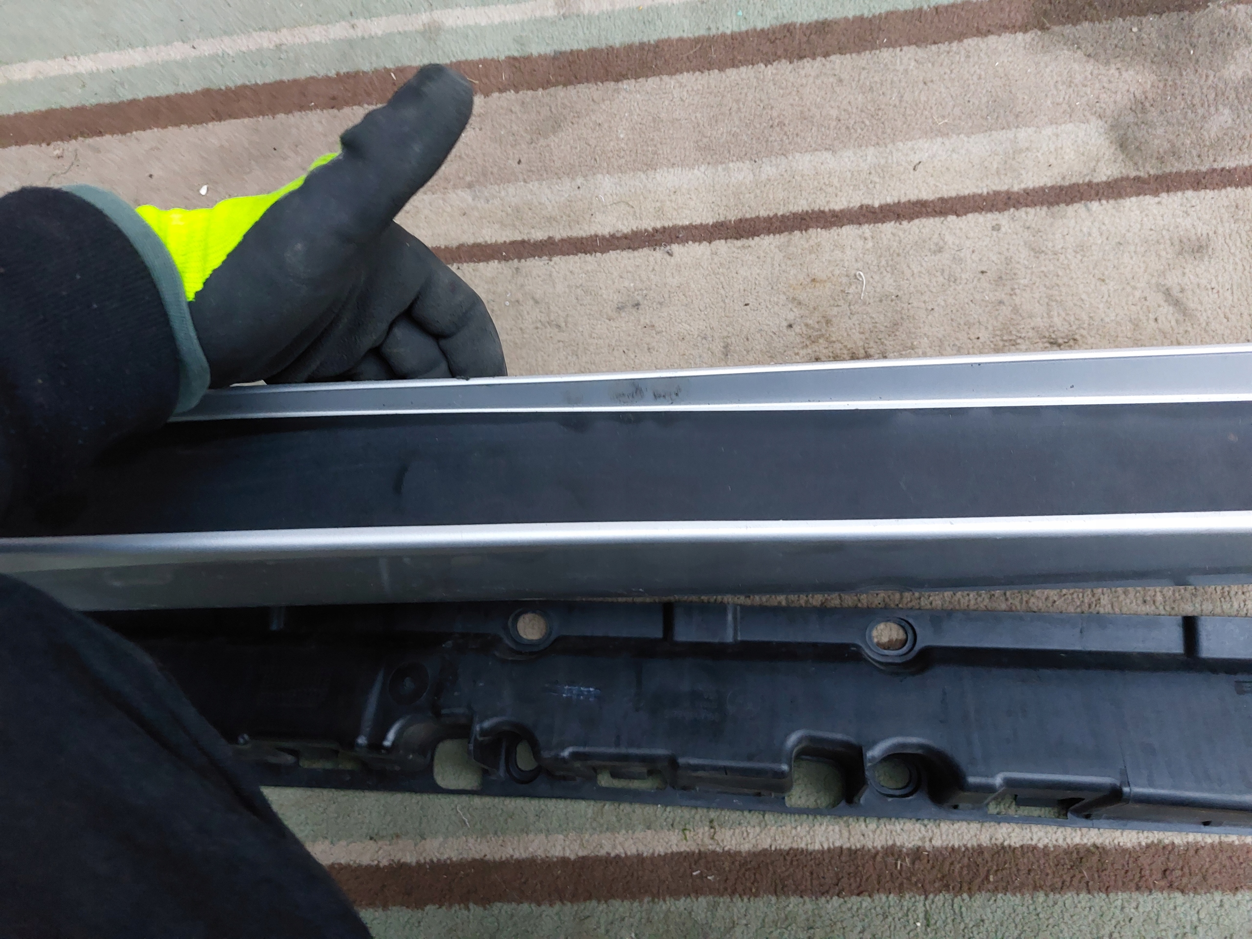 moulding threshold right BMW X5 E70 m-packet 354
