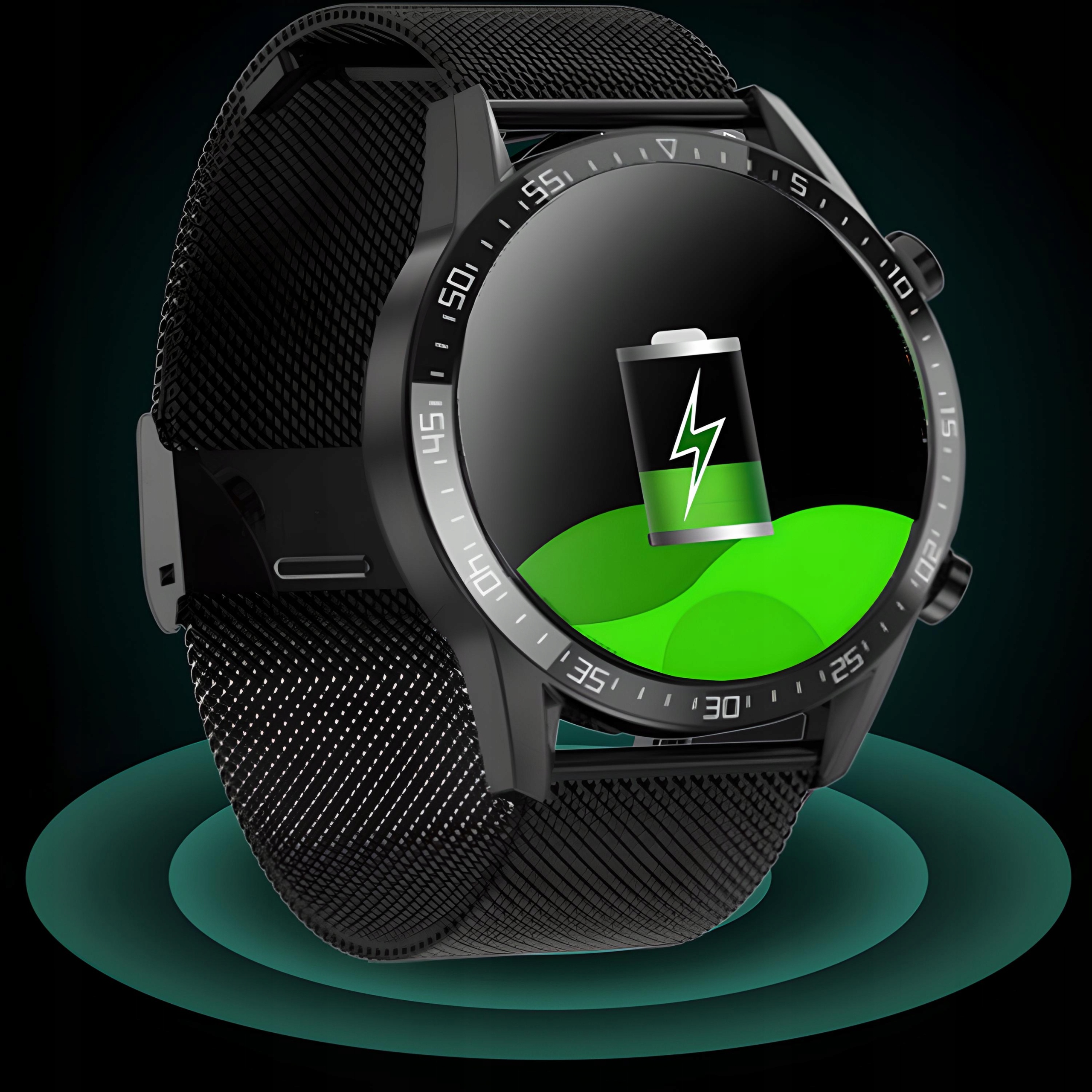 ZEGAREK SMARTWATCH CIŚNIENIOMIERZ EKG ROZMOWY PL Kompatybilność systemowa Android iOS Windows Phone