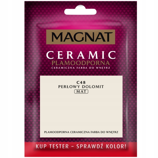 

Farba Magnat Ceramic 0,03L C48 Perłowy Dolomit