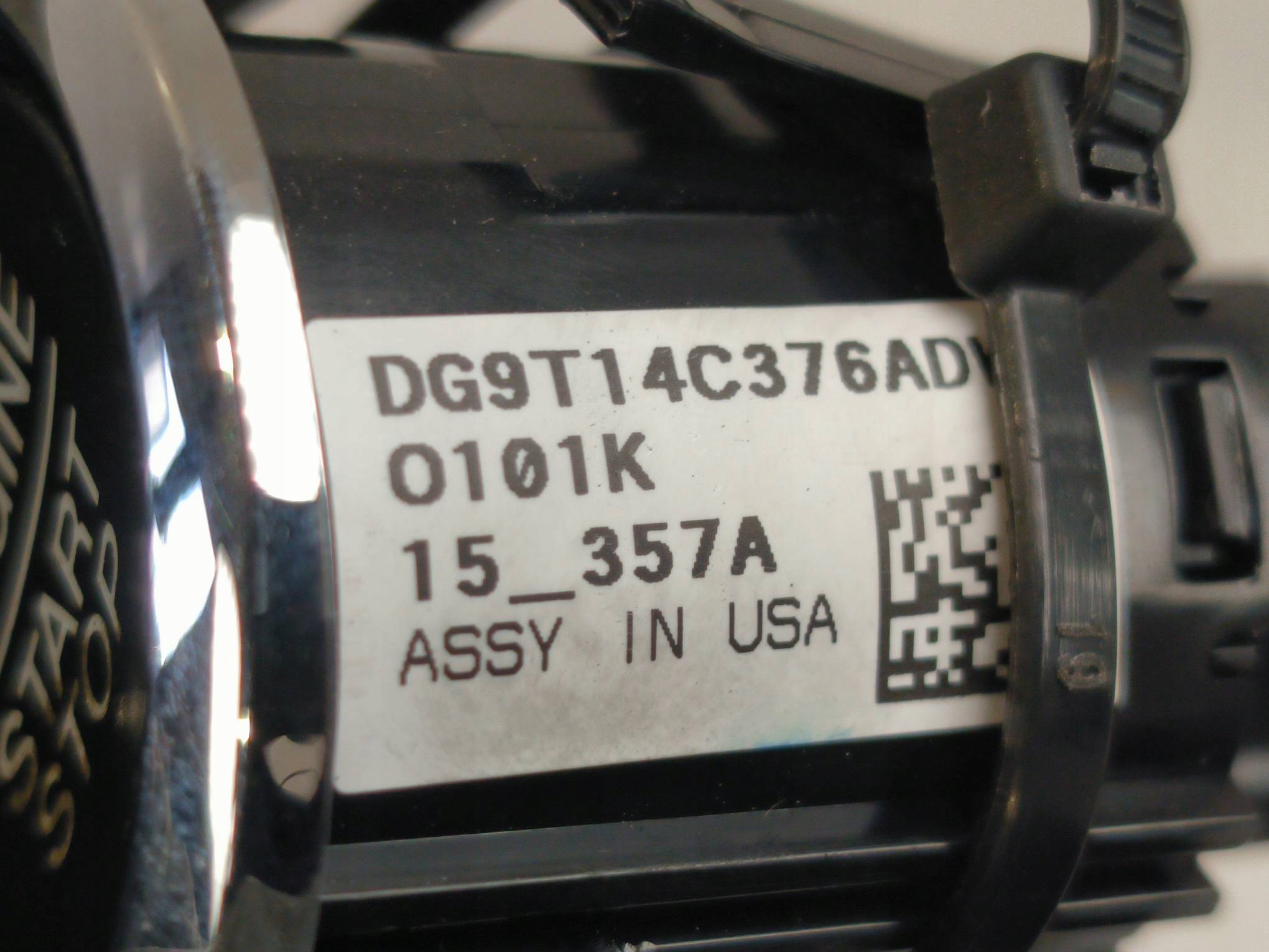 button DG9T-14C376-ADW FORD MONDEO MK5