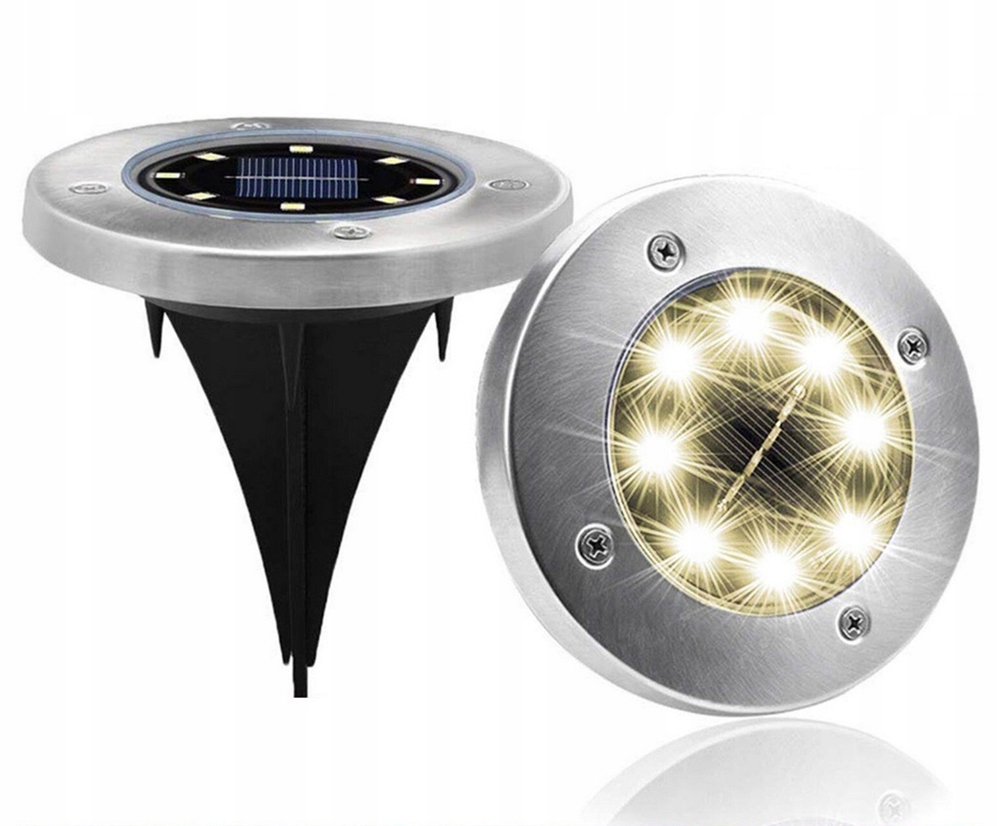 LAMPA SOLARNA OGRODOWA LED LAMPY SOLAR GRUNTOWE Marka LEDLUX