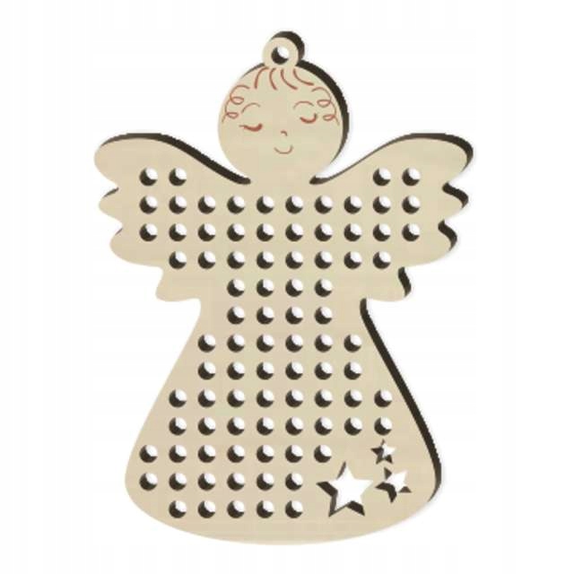 

Zawieszka aniołek Do Wyszywania dziurkowana Święta