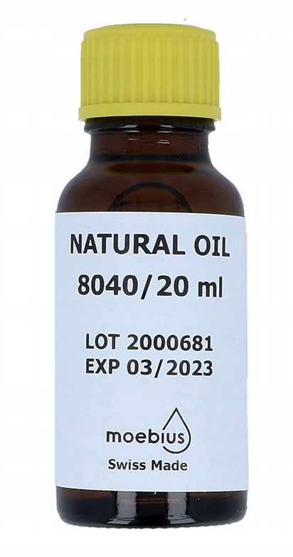 

Olej zegarmistrzowski Moebius 8040 opakowanie 20ml