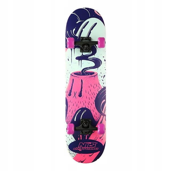 Deskorolka 78x20cm Volcano Nils Extreme CR3108SA ABEC7 Skateboard Drewniana