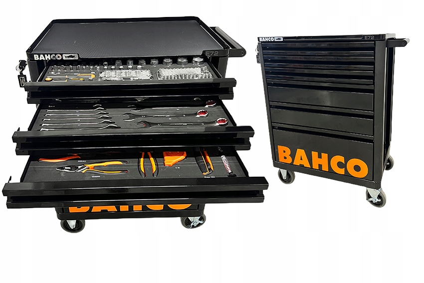Nástrojový vozík Bahco E72 6 zásuvek 95x51x78 cm Premium třída Vybavení